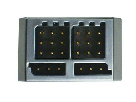 Two SMT (Surface Mount Technology) sockets on a white background