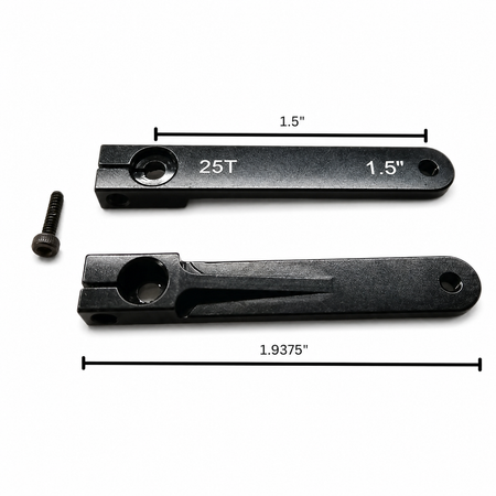  Gator RC V1 38mm (1.5") Aluminum Clamp Servo Arm 