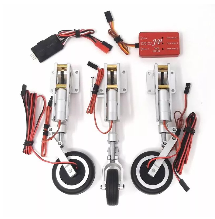 JP Hobby ER-005 V2 Electric Retract Set with Brakes for SebArt Mini Jets
