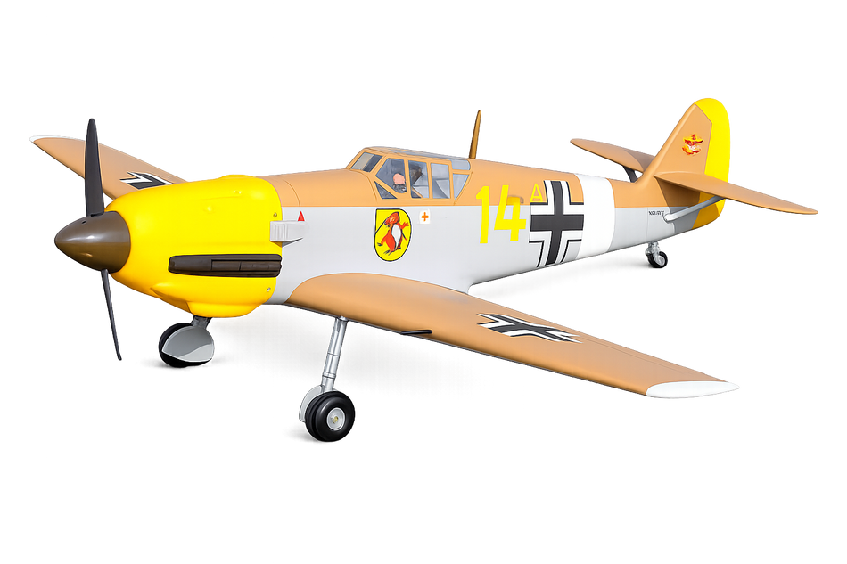 Seagull Models Messerschmitt Bf 109E-4 Trop 20cc ARF - 64" Wingspan