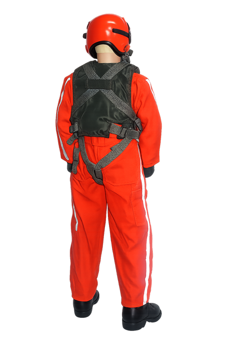 1/8 scale RC jet pilot figure with moveable visor and HGU-55 helmet