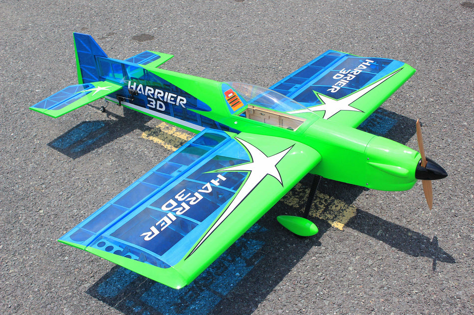 Harrier 3D, Blue/Green, Seagull Model