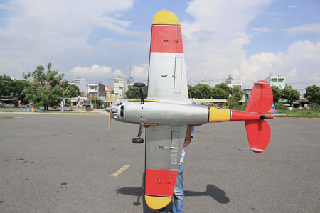 Seagull Models Cessna 195 USAF 90" ARF bottom view