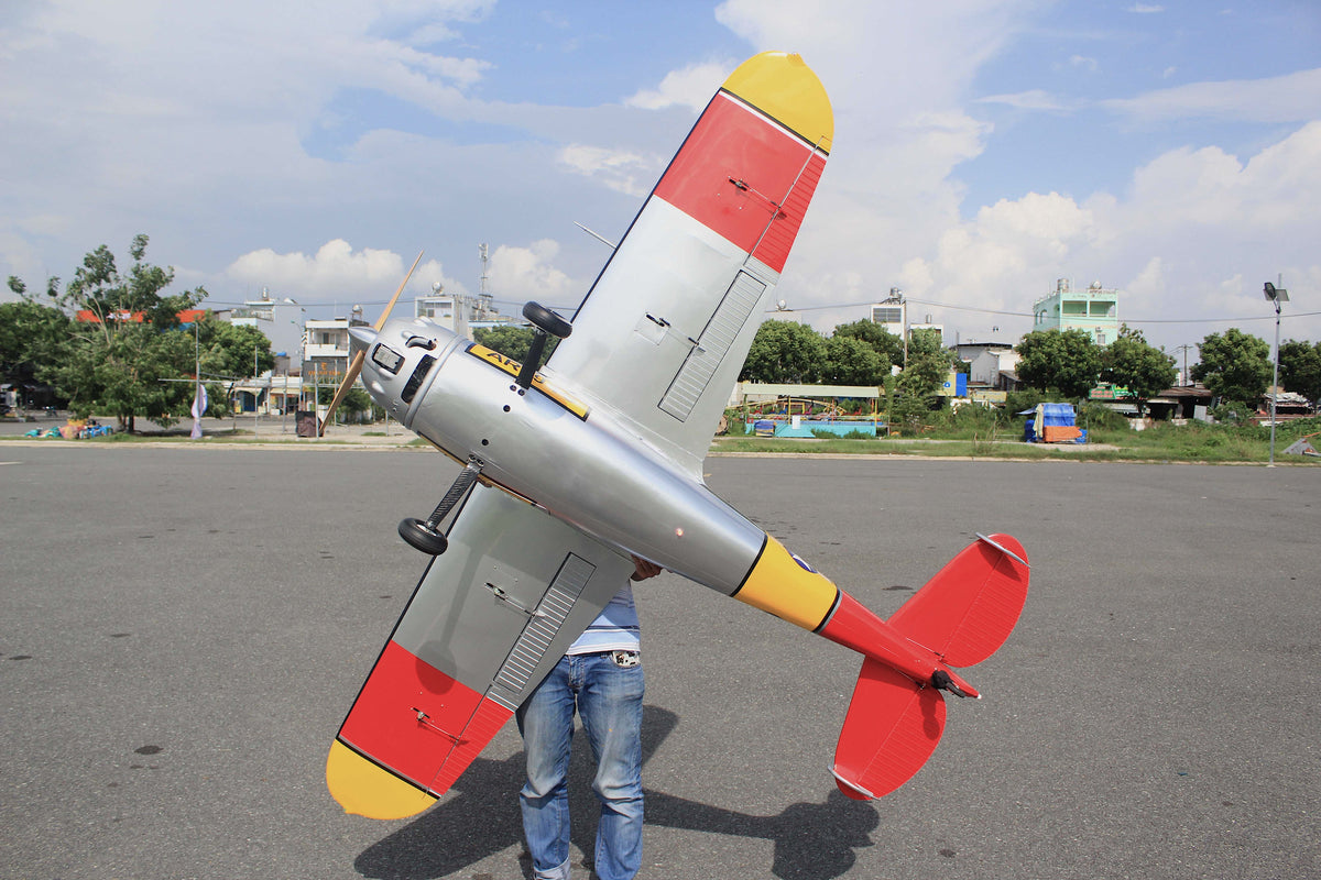 Seagull Models Cessna 195 USAF 90" ARF bottom view