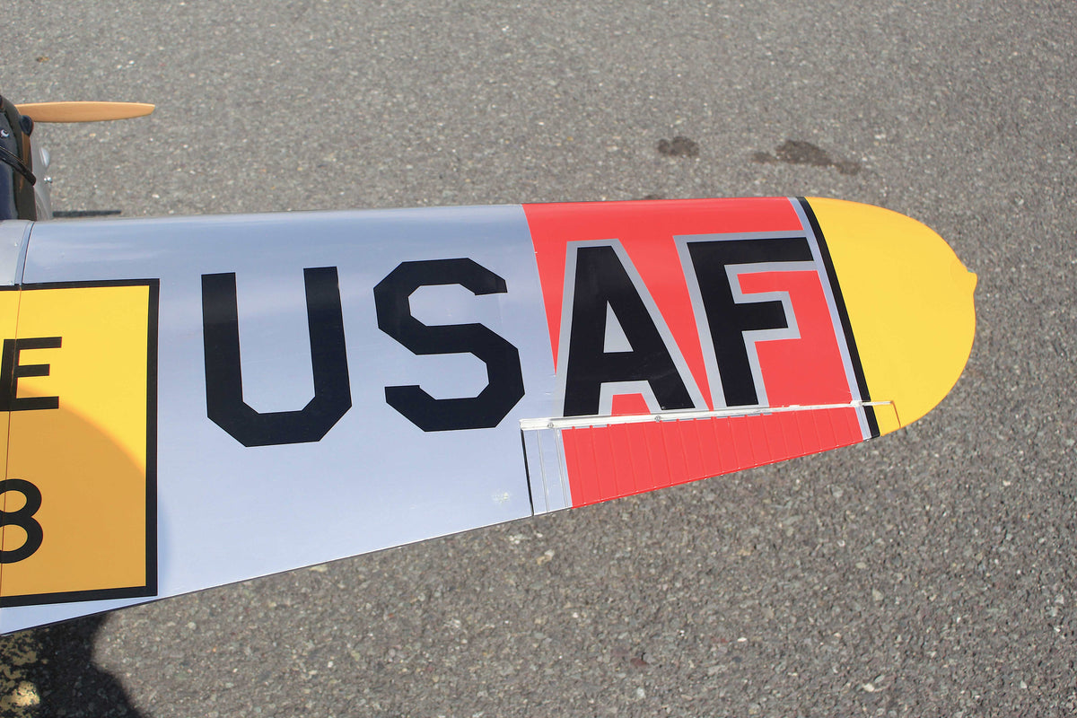 Seagull Models Cessna 195 USAF 90" ARF usaf on wing