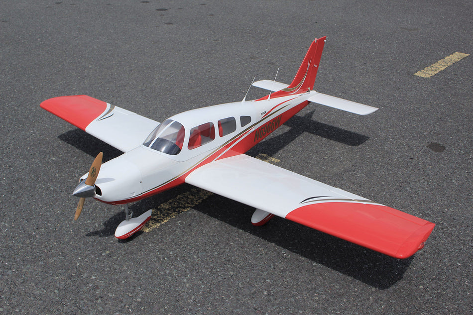 Seagull Model Piper Cherokee Warrior II 87" Giant Scale RC Plane ARF