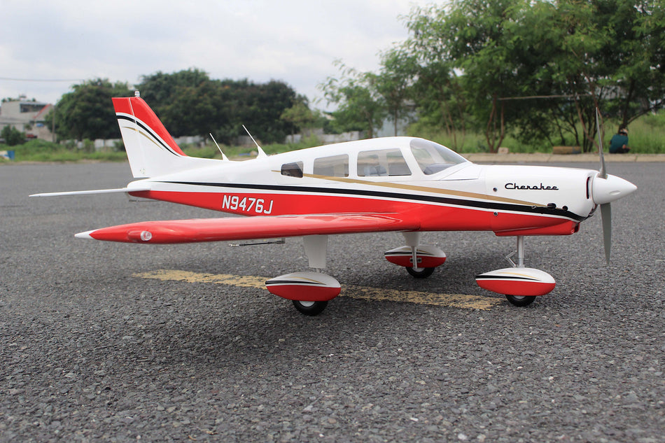 Piper Cherokee 140, 60", Red (ARF), Seagull Model