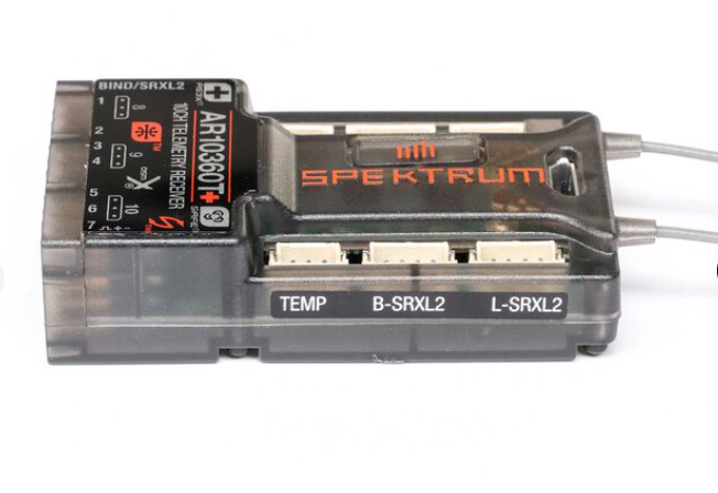 Spektrum AR10360T+ DSMX 10-Channel AS3X+ & SAFE Telemetry Receiver