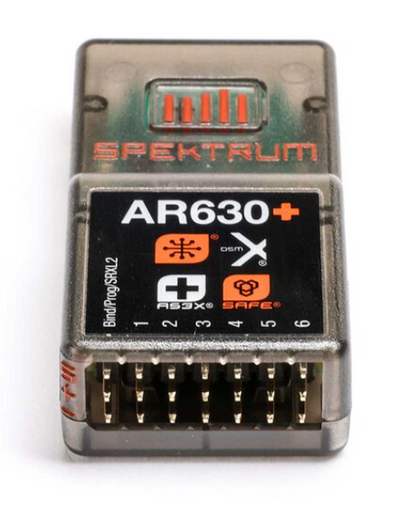 ar1ページ Spektrum AR630+ DSMX 6-Channel AS3X+ & SAFE Receiver – Gator RC
