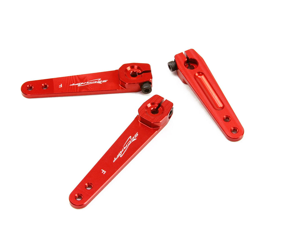 Servo Arm 1.5 in V2 Futaba #4-40 Secraft Red