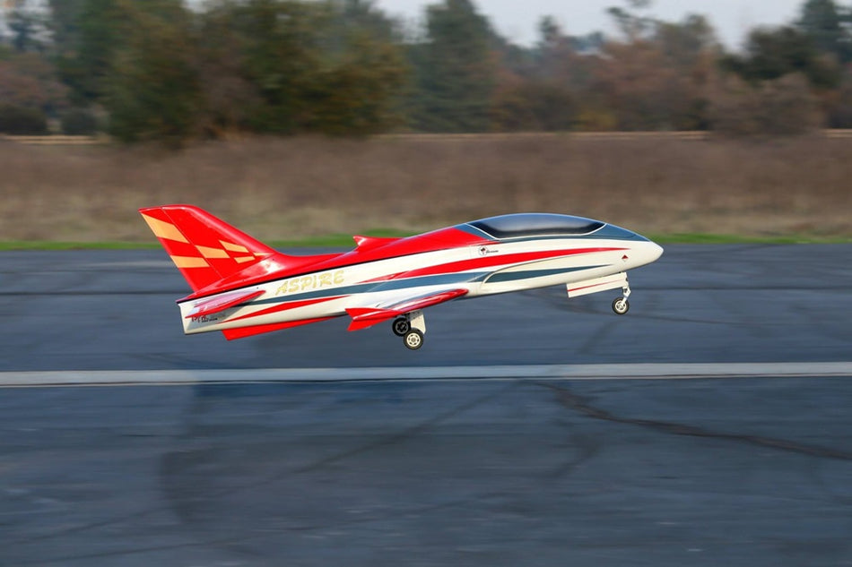 Aspire Sport Jet, Red Scheme, Top RC Model