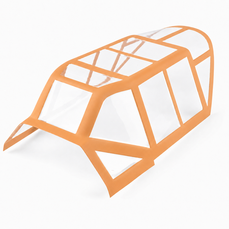 Seagull Models Messerschmitt Bf 109E-4 Trop 64" Replacement Canopy (SEA278N.5)