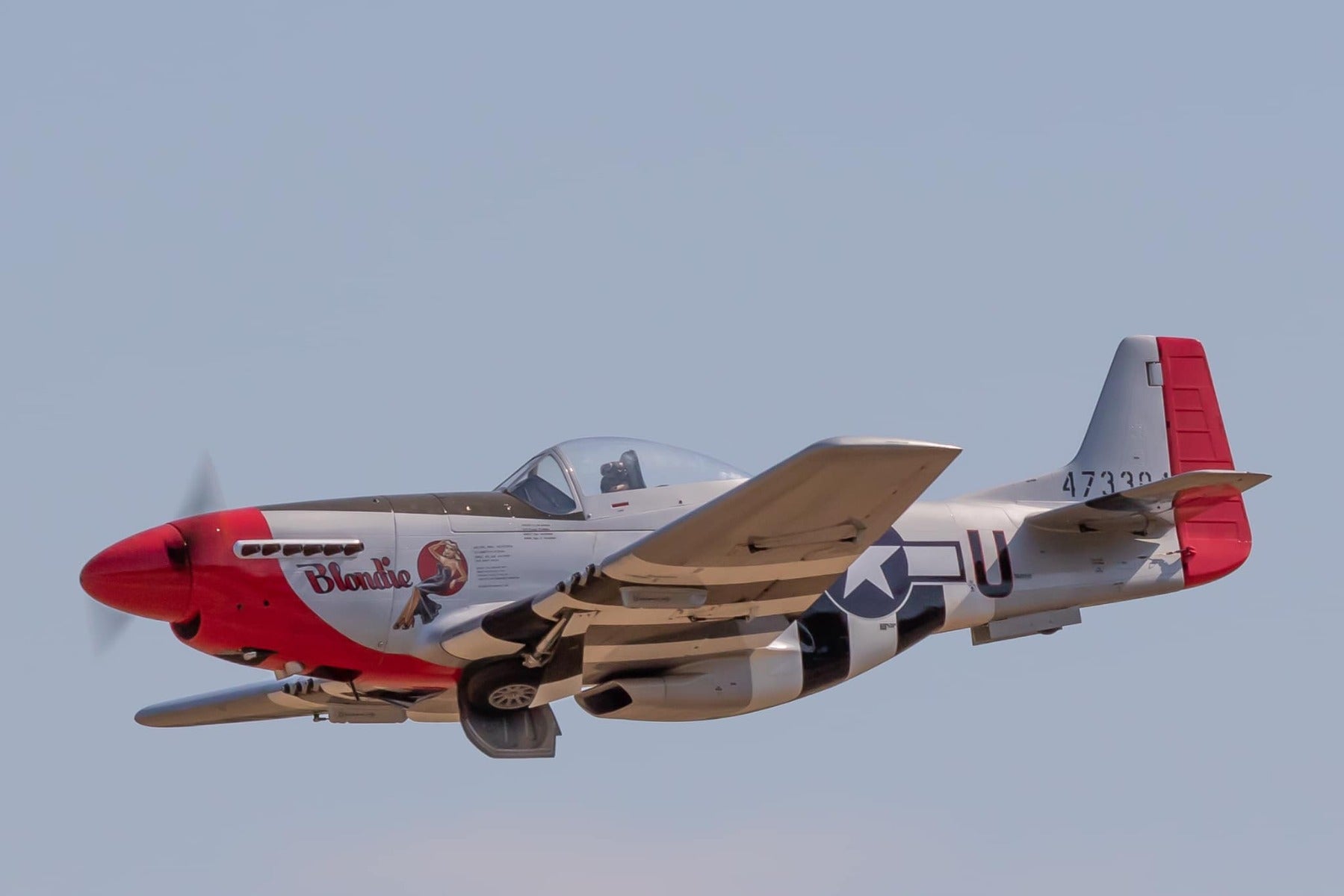 TopRC Model P-51D Mustang Blondie 89