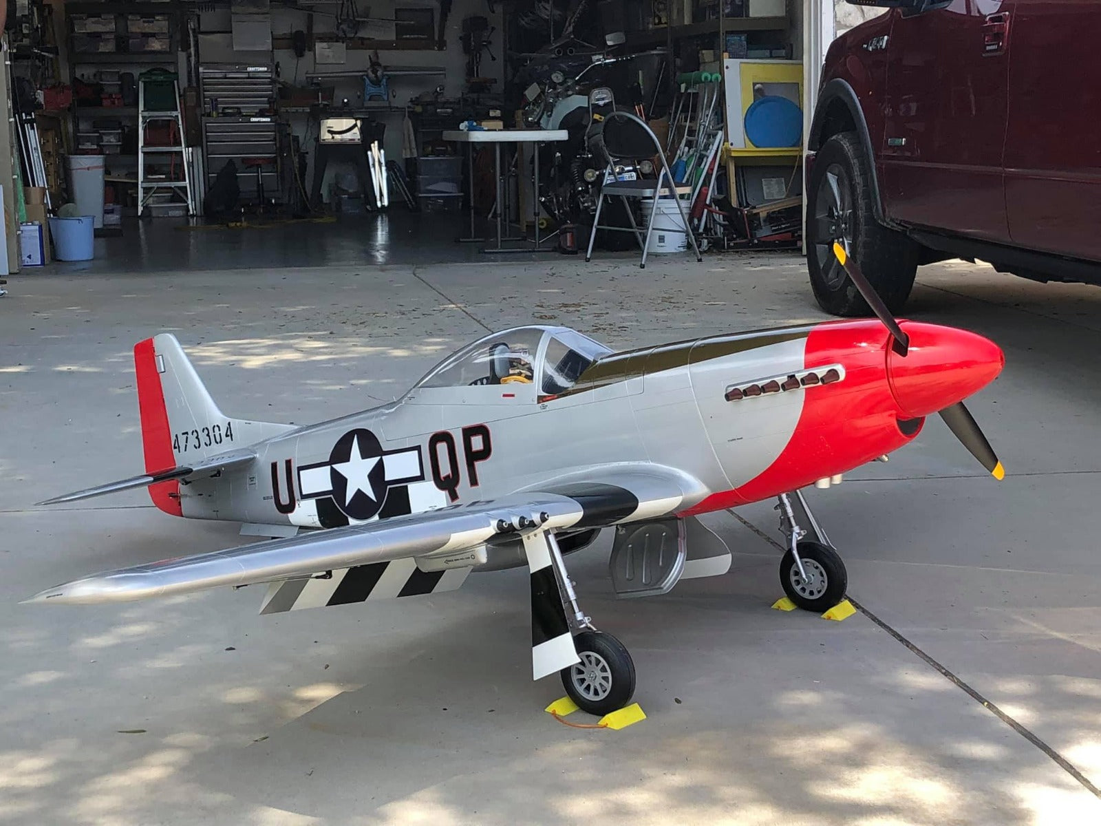 TopRC Model P-51D Mustang Blondie 89