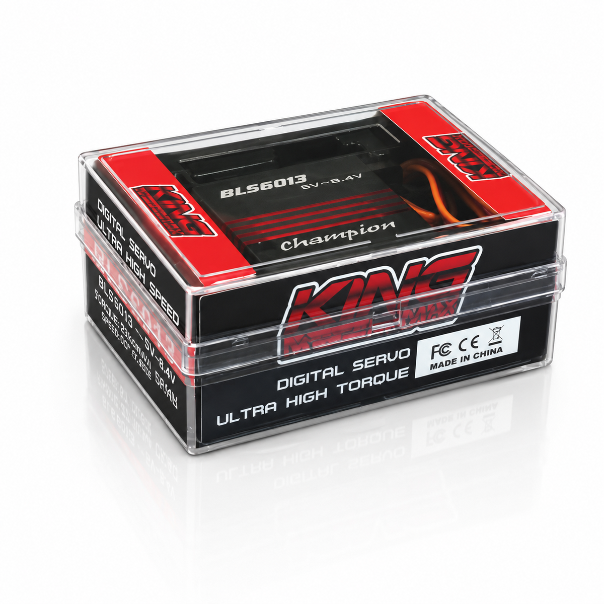 Kings Digital Servo in clear packaging on a white background