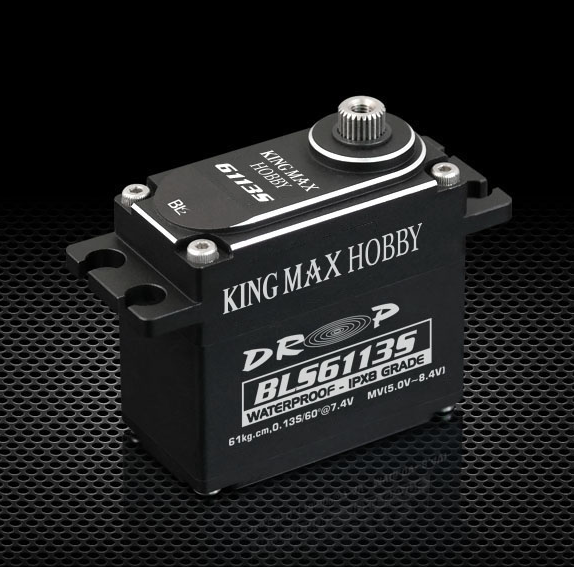 KingMax BLS6113S 4 Pole Brushless HV Servo Up to 347 Oz/torque--81g 61kg,digital