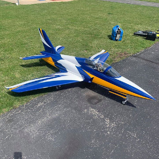 Odyssey Sport Jet, Yellow/Blue Eagle, Top RC Model – Gator RC