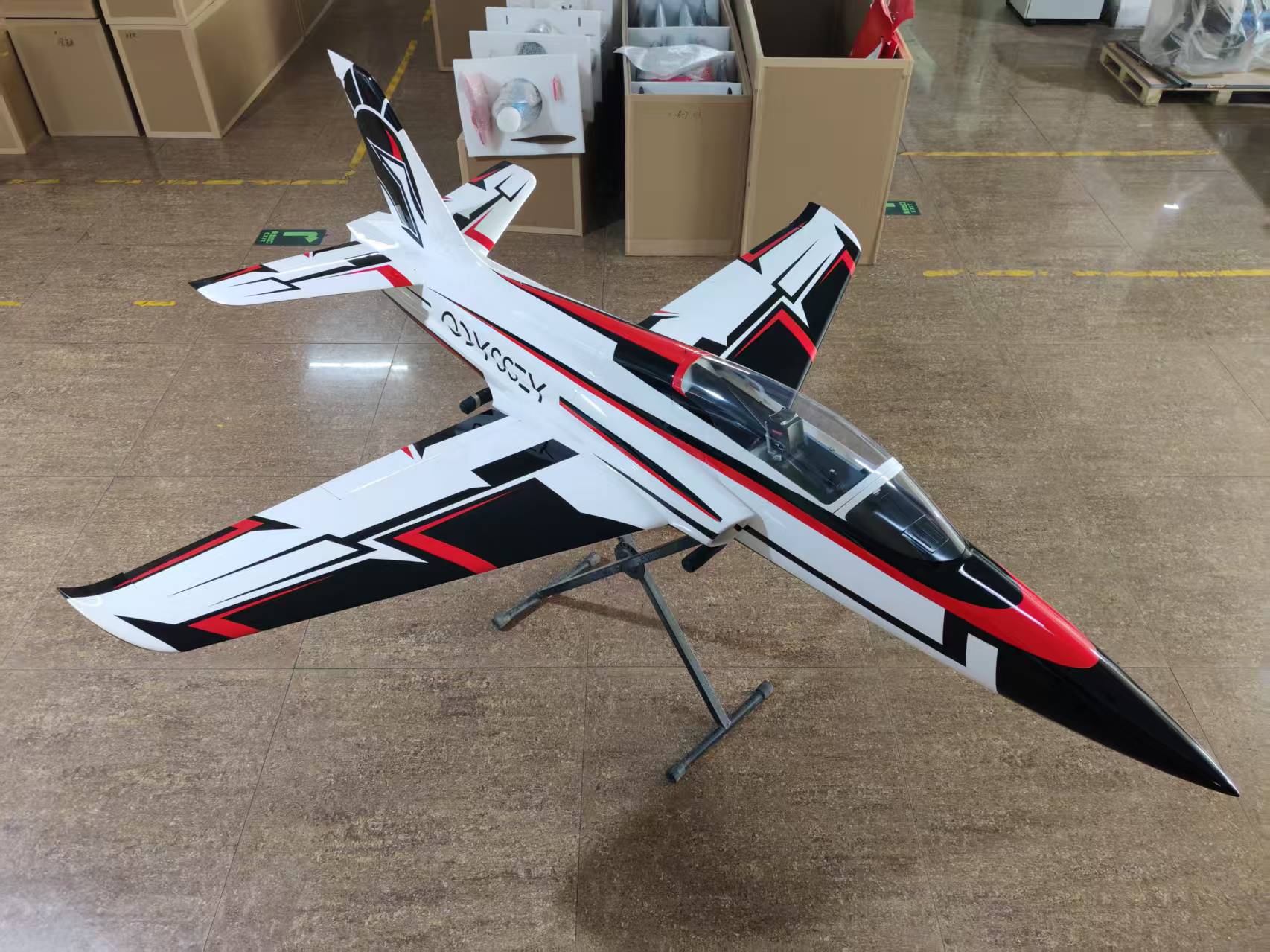 TopRc Model Odyssey Sport Jet, Red/White/Black Knight – Gator RC