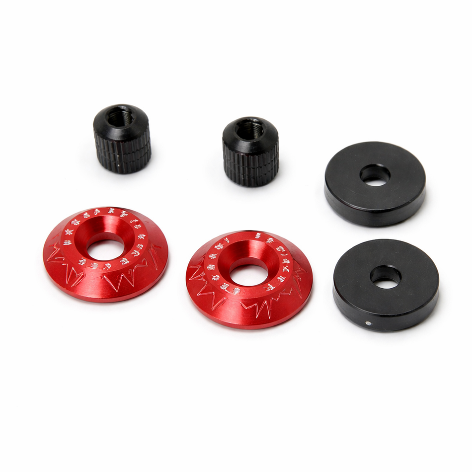 Secraft Canopy Lock V1 M4 (Blue, Red, Gold | 2 or 4 Pack) | RC Airplane Hardware