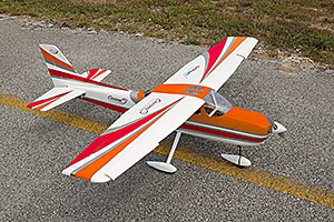 Cessna, 65" Wingspan, Red, SebArt