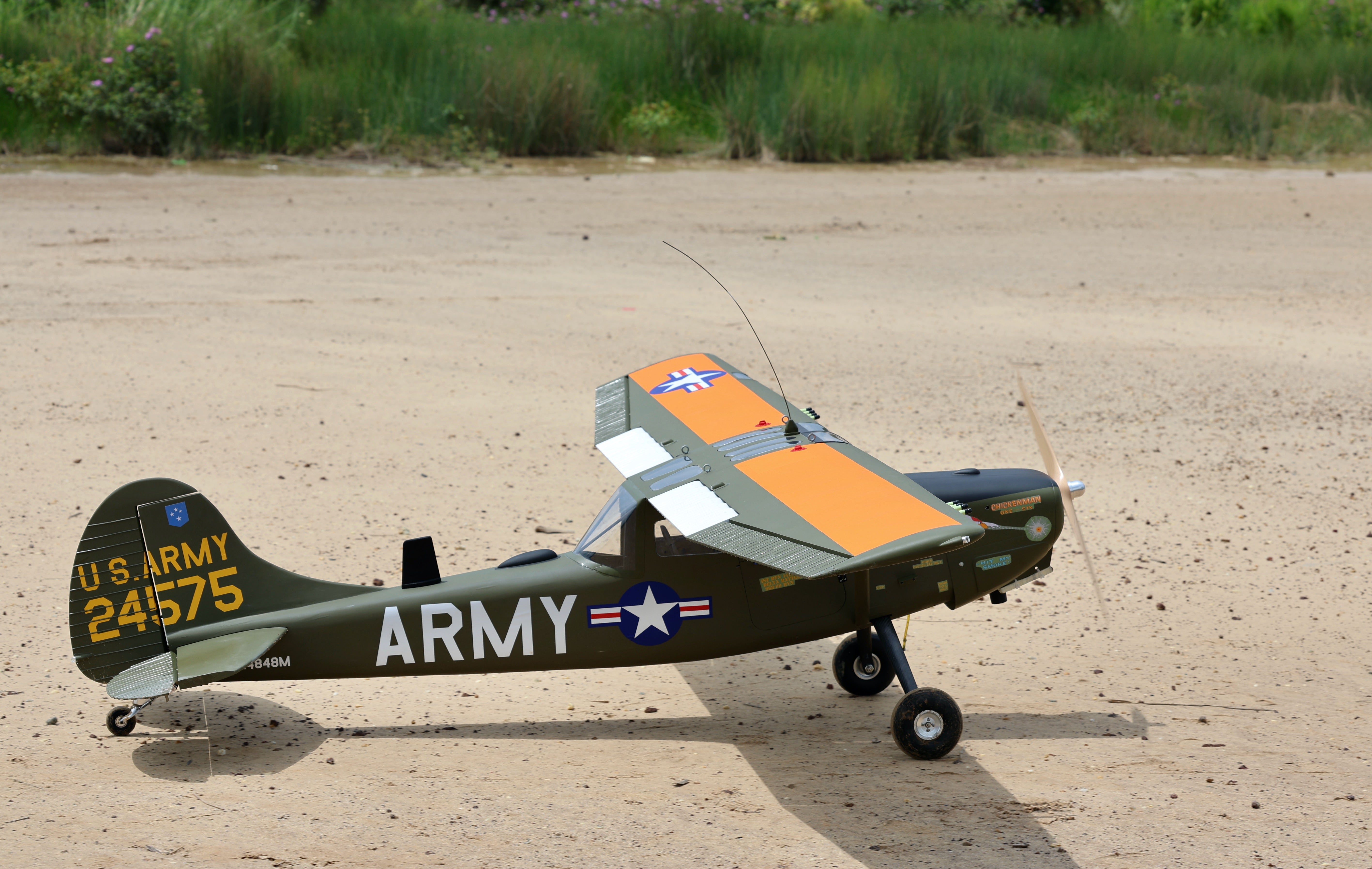 Seagull Models Giant Scale Cessna L-19, O-1A Bird Dog 