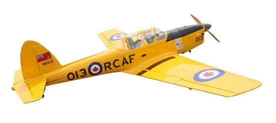 DHC-1 Chipmunk, Yellow, Canopy and Windshield, Seagull Model – Gator RC