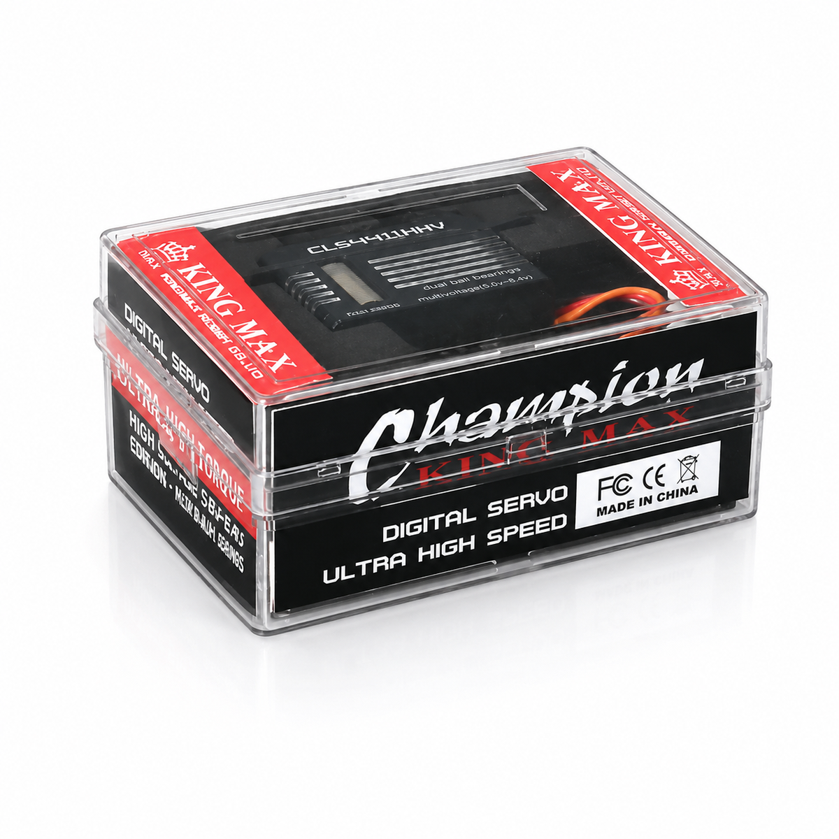 KingMax CLS4411HHV Coreless HV Servo | 13kg Mini Digital Servo KingMax CLS4411HHV Coreless HV Servo | 13kg Mini Digital Servo