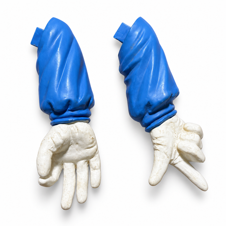 Commander Viper 1/6 scale jet pilot bust with alternate two-finger hand