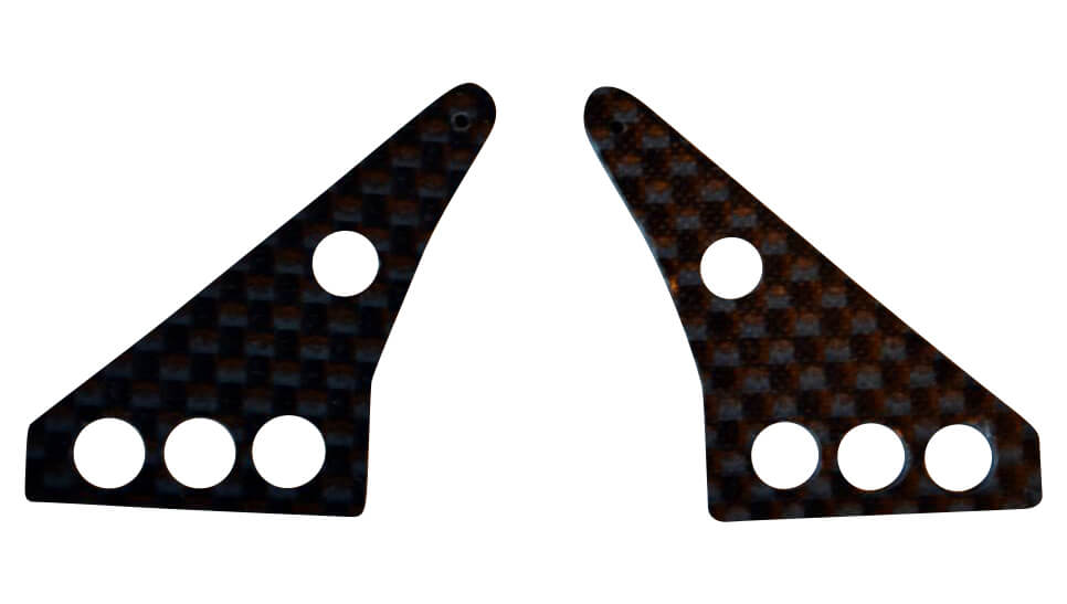 32mm Carbon Fiber Control Horns – Adjustable RC Horn (2-Pack