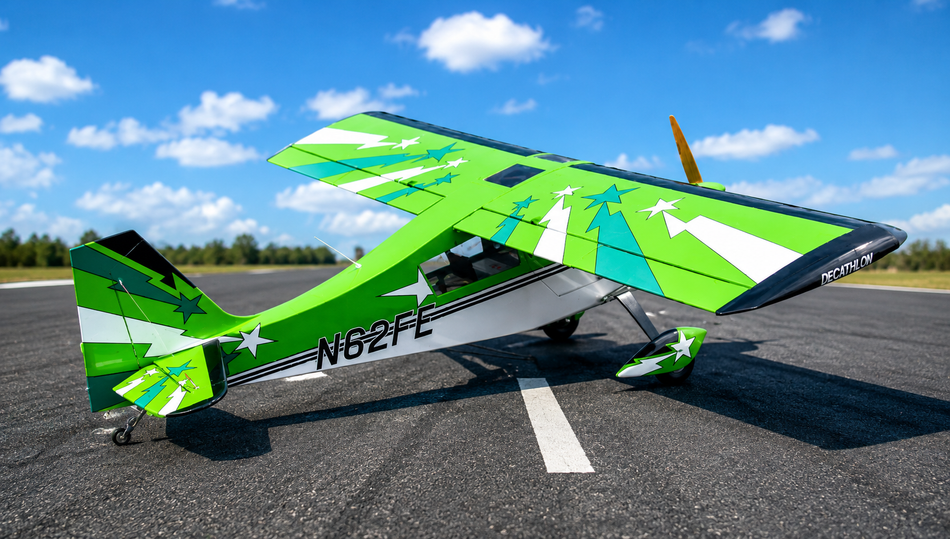 Seagull Models Champion Xtreme Decathlon Green V2 ARF – 122" Giant Scale