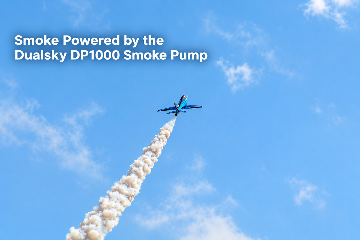 Dualsky DP1000 Brushless RC Smoke Pump with Driver