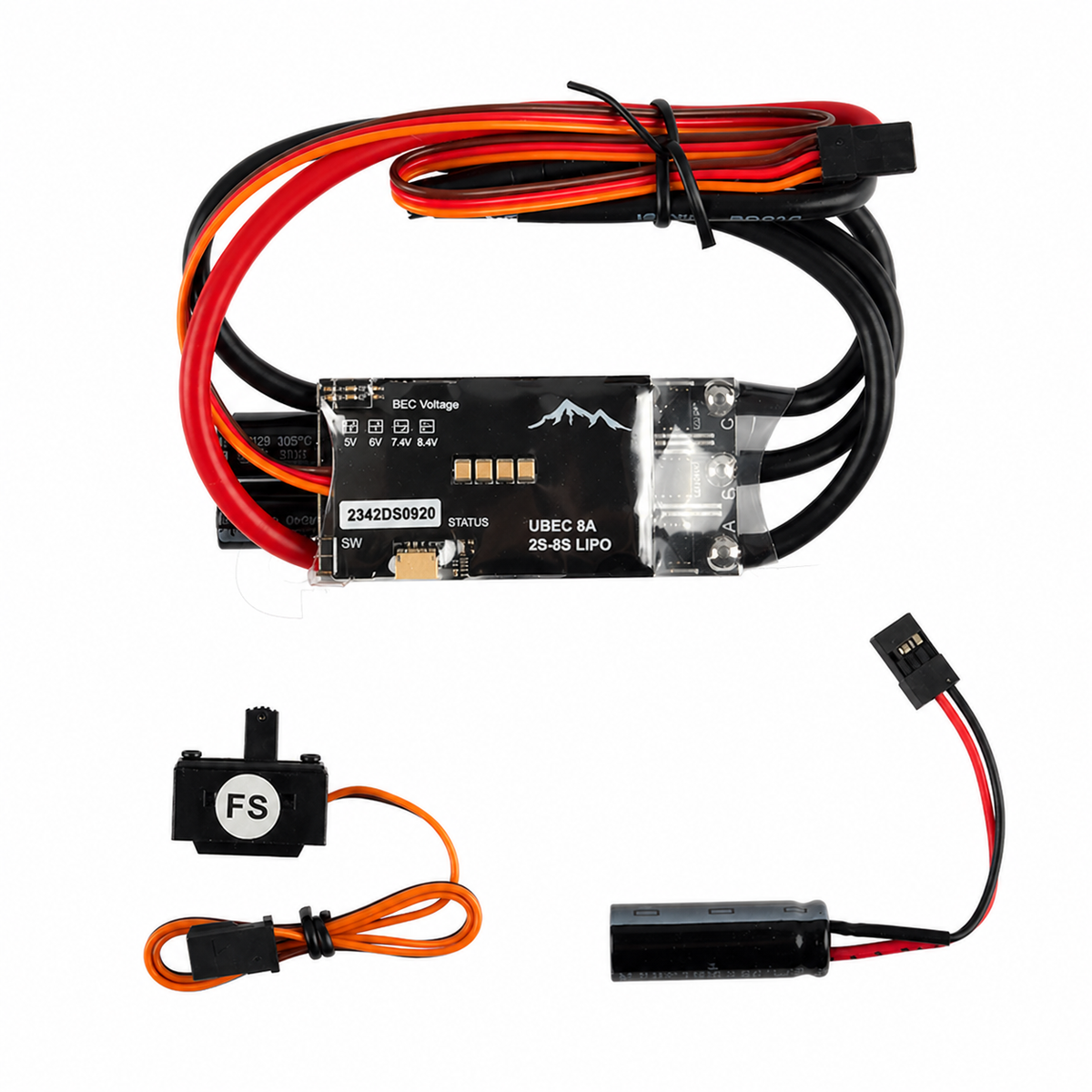 Dualsky Summit 100 Light 100A ESC for RC airplane