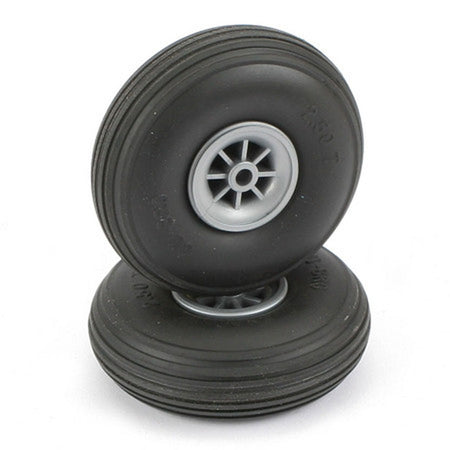 Du-Bro 2.5" (63.5mm) Treaded Wheels