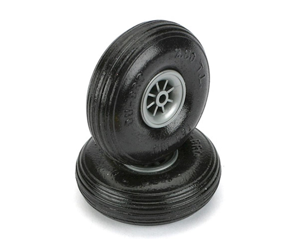 DuBro 2-1/4" Treaded Lite Wheels (2)