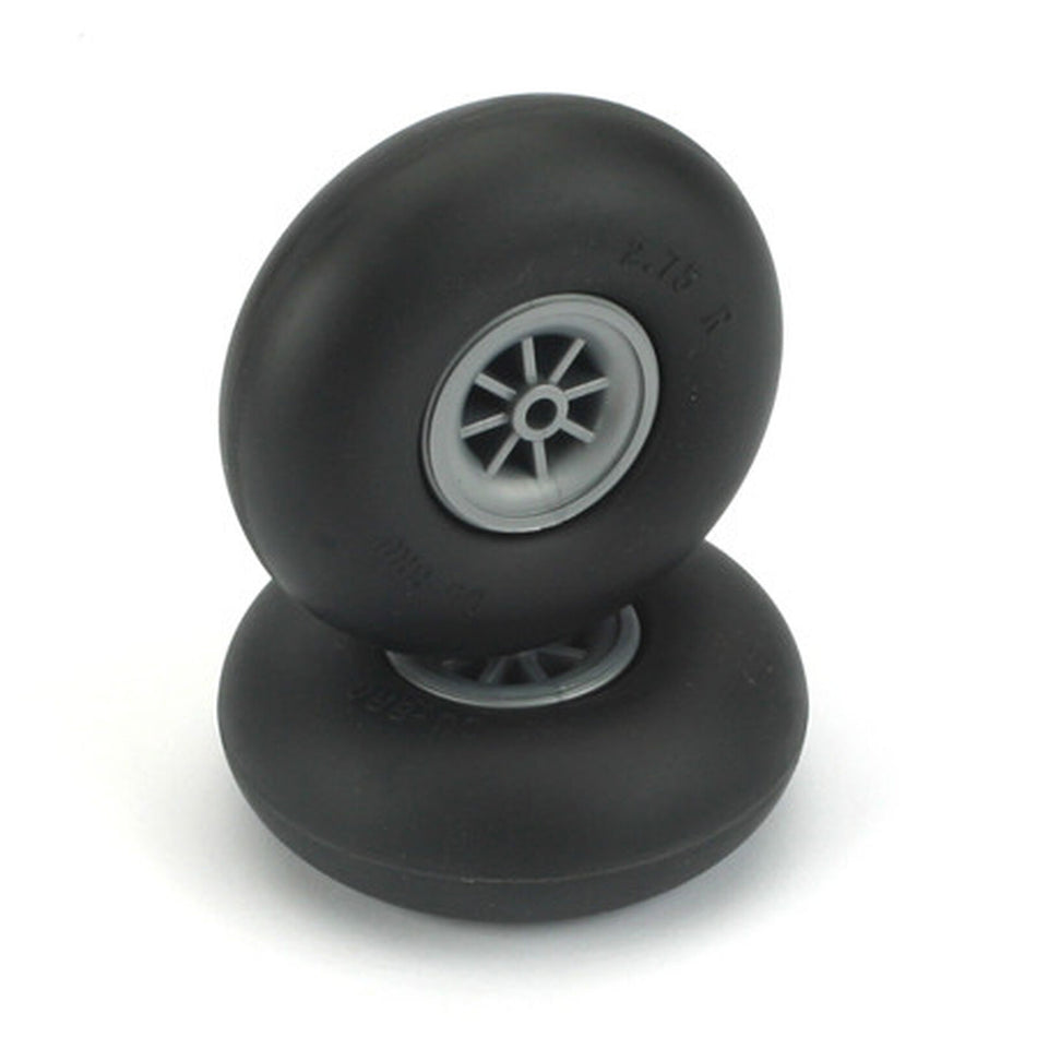 DuBro 2-3/4" (70mm) Smooth Low Bounce Wheels (2)