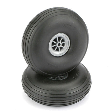 Du-Bro 3.5" (88.9mm) Treaded RC Airplane Wheels