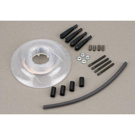 Pull-Pull Rudder Cable System 2-56, Complete (Dubro 517)