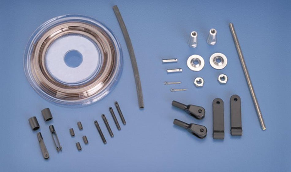 Pull-Pull Rudder Cable System, Dual, HD .90 Size (Dubro 883)