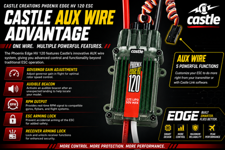 edge 120 aux wire advantage graph