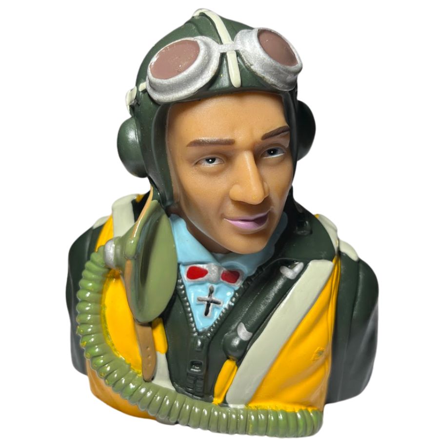 RC Flying German WWII Warbird Pilot Bust 1/5