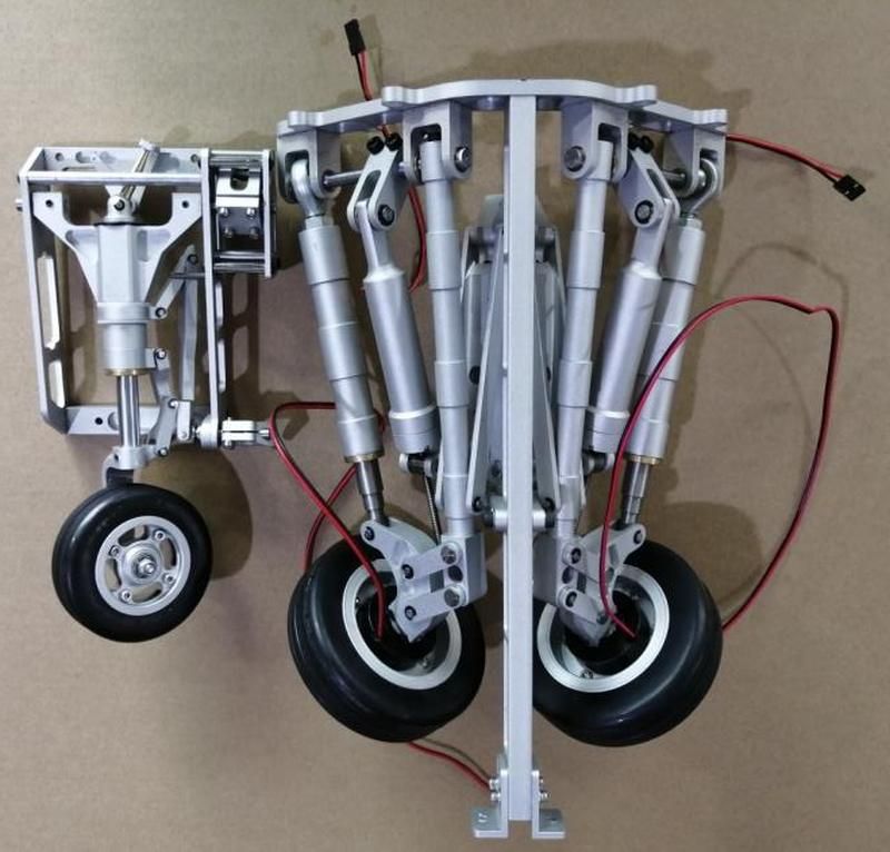Electric Retract Set, F-16, TopRC Model (New Version 2020)