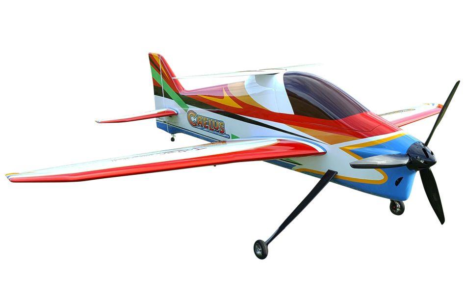 Falcon 19x13.5 electric carbon fiber propeller, 3-blade, on a rc plane