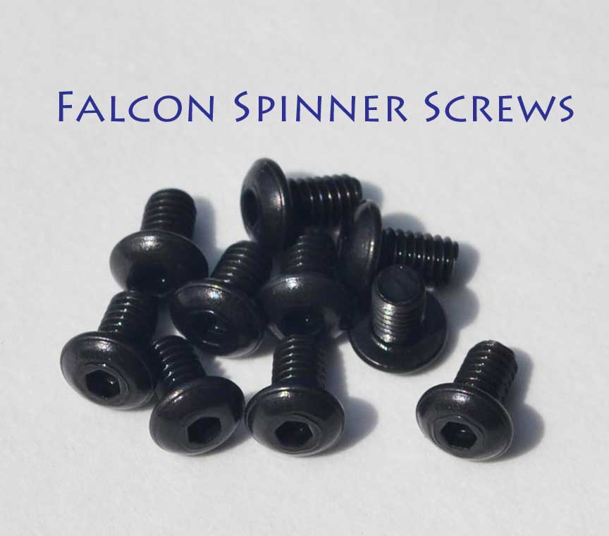 Falcon Spinner Screws, 10 Pack (F3A Unlimited)