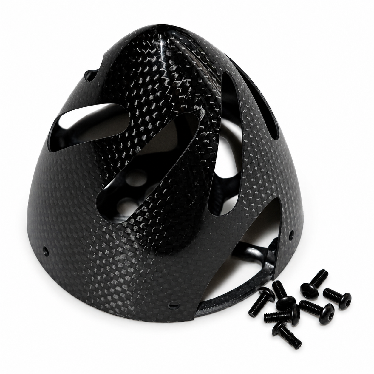  Falcon 85mm (3.35") Carbon Fiber 2-Blade Vented Electric Spinner 