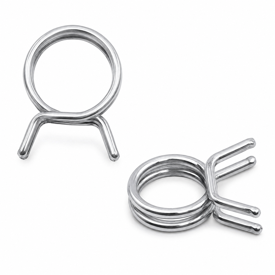 Gator RC Fuel Line Spring Wire Clamps – 5.5–6mm (5 Pack)