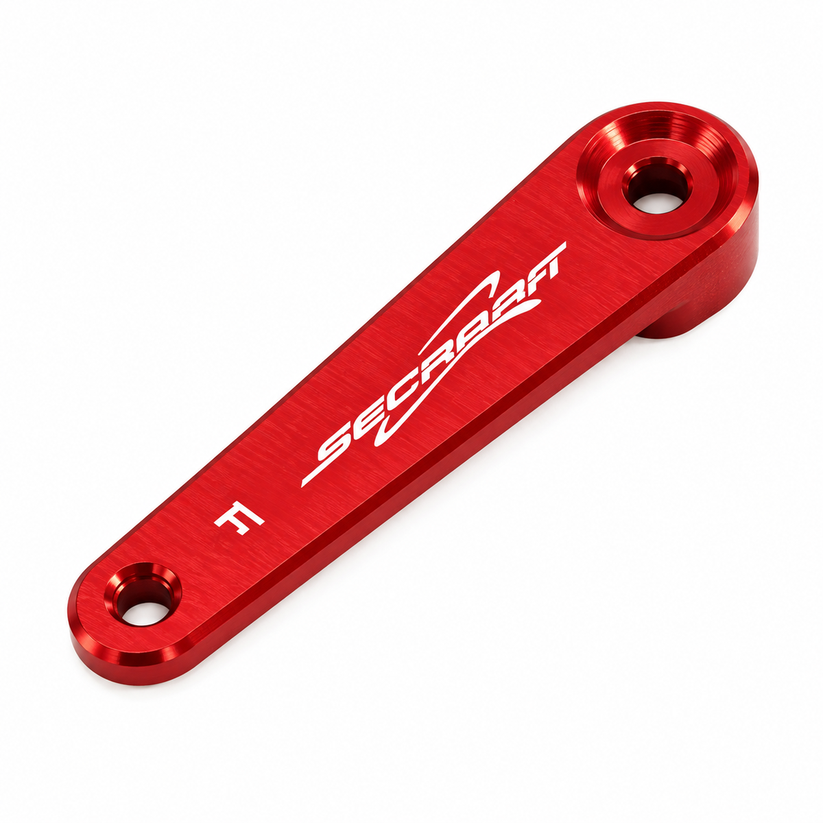Secraft V1 Aluminum Servo Arm, 1.25", 4-40, Futaba 25T – Red