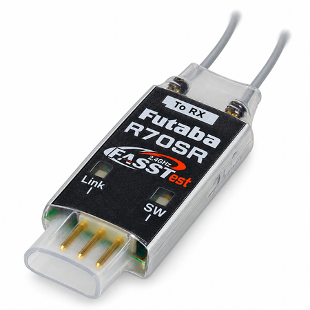Futaba R70SR FASSTest 2.4GHz Backup Receiver