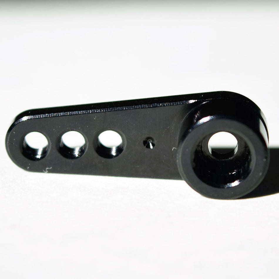 Servo Arm, 20mm (.78") Futaba 25T Aluminum, Black (Gator)