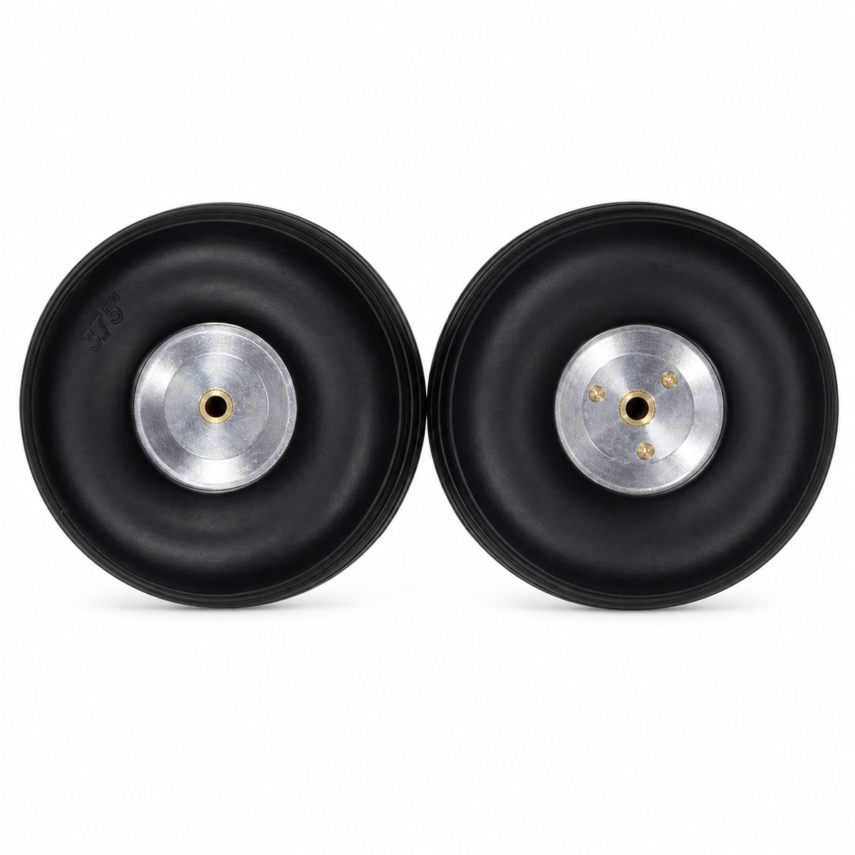 Gator RC Polyurethane (PU) Aluminum Hub Wheel Set 