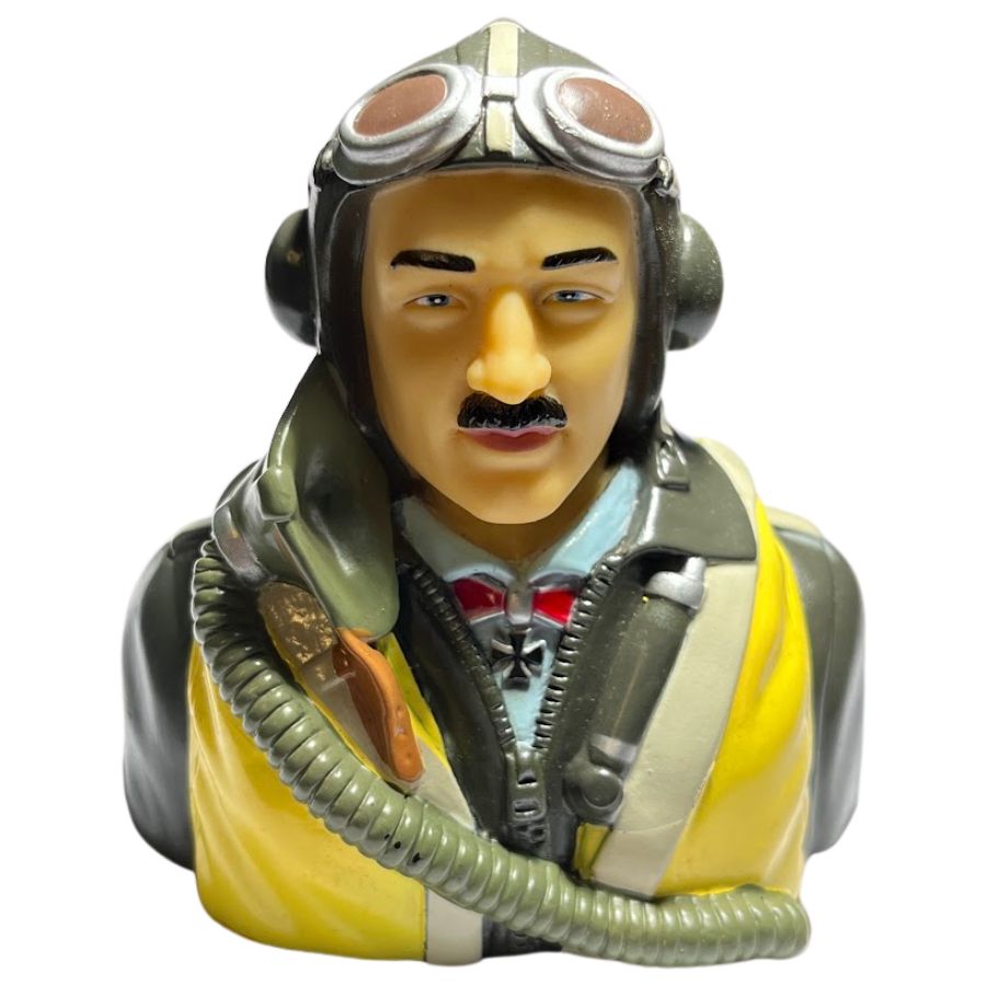 RC Flying German WWII Warbird Pilot Bust 1/6